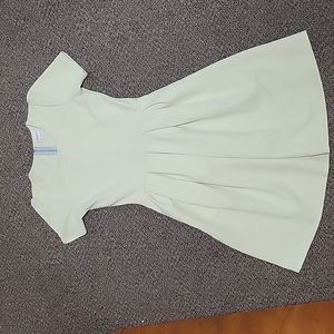 LuLaRoe Amelia Creamy White Pleated Dress